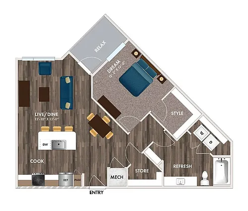 Floor plan A8