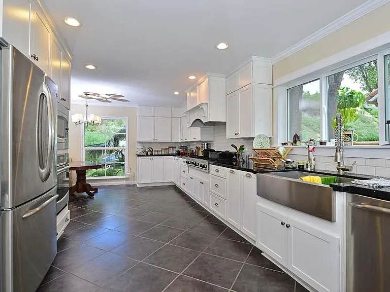 Facing Kitchen from Bar Area