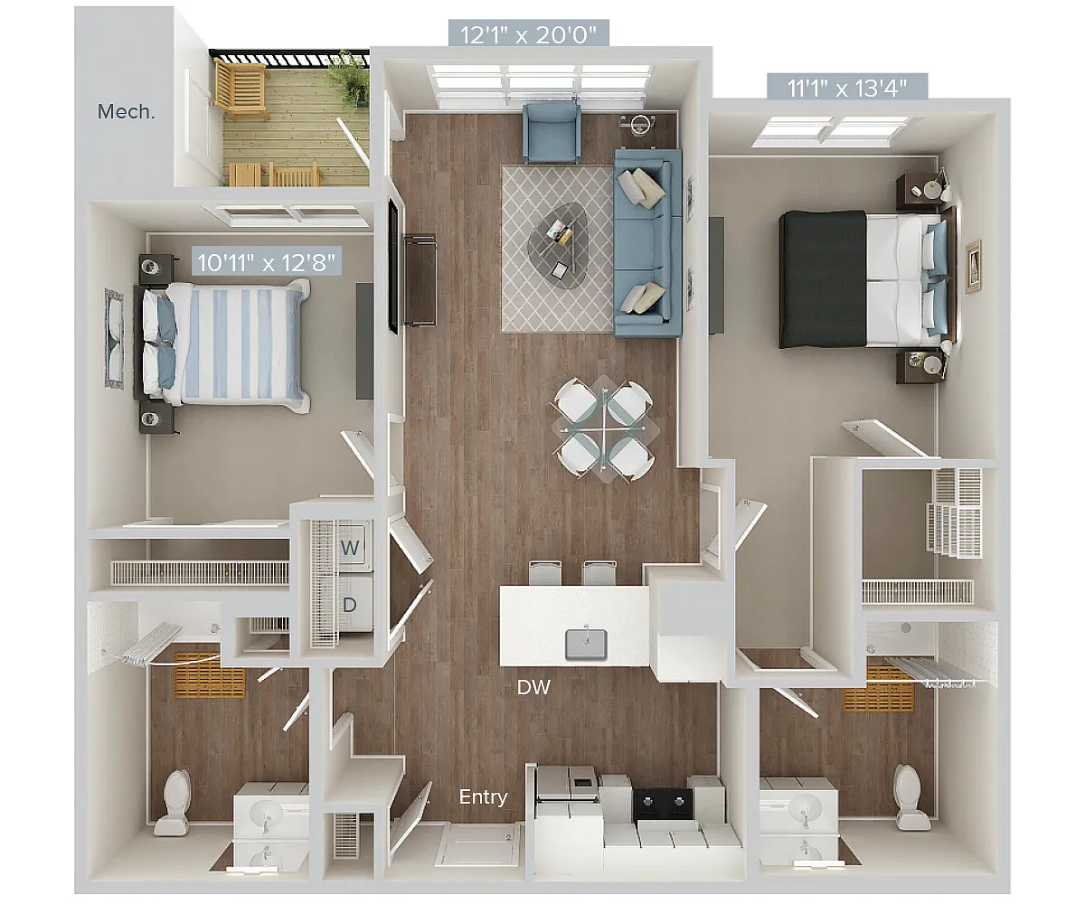 Floor plan BM2-HP