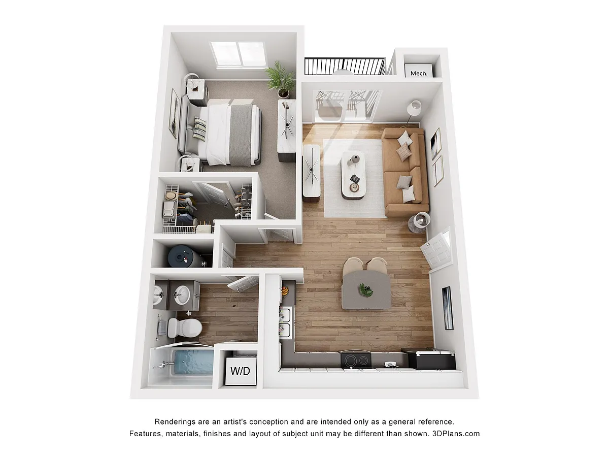Floor plan Residence 2 Upgraded