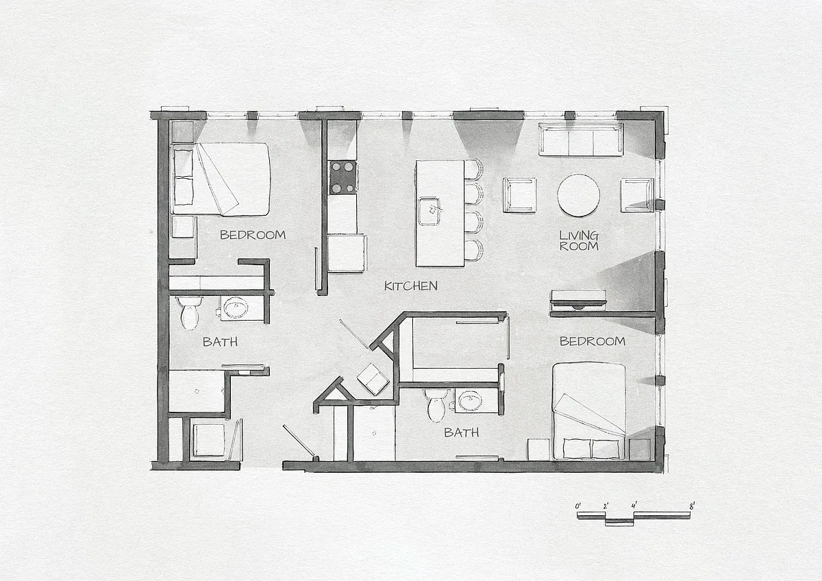 Floor plan Echo