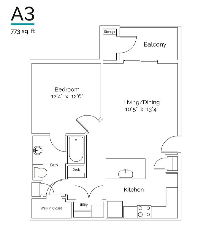 Floor plan A3