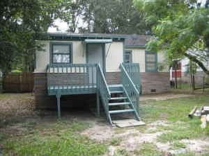 Oustide Back Yard with Deck