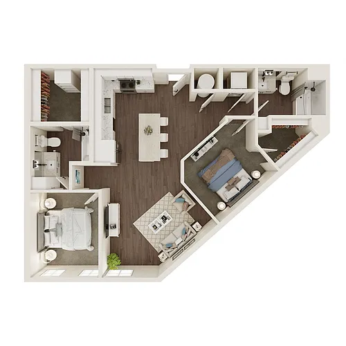 Floor plan Renoir