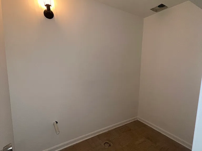 storage closet in basement