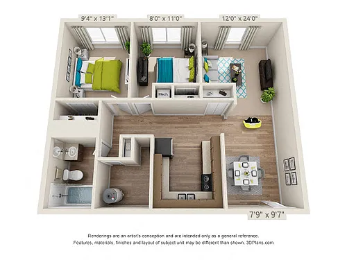 Floor plan The Glen