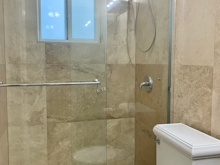 second bathroom shower