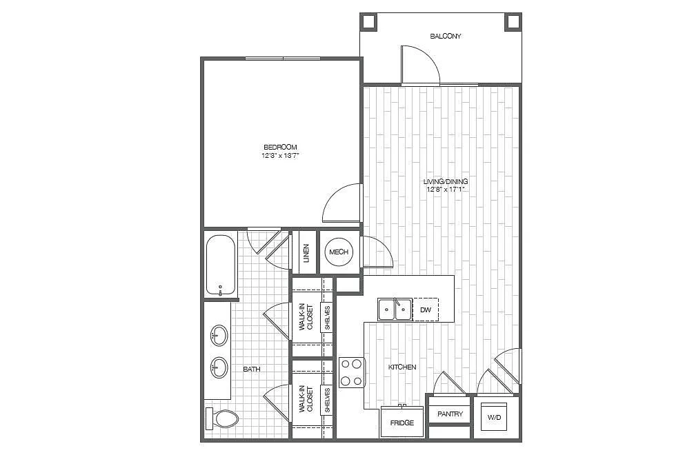 Floor plan A1-HC