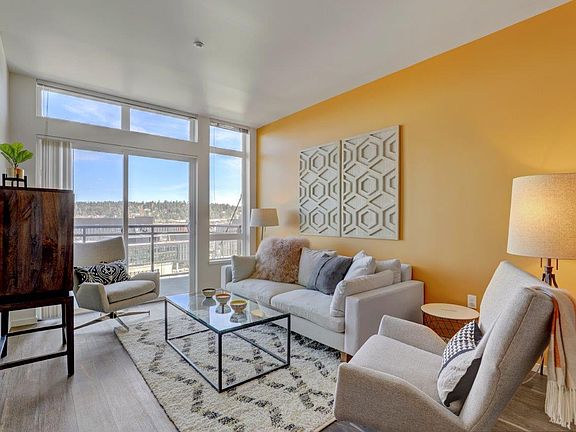 Sparc Apartments Model Living Room