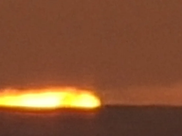 Sun just went into the Ocean. From the deck.