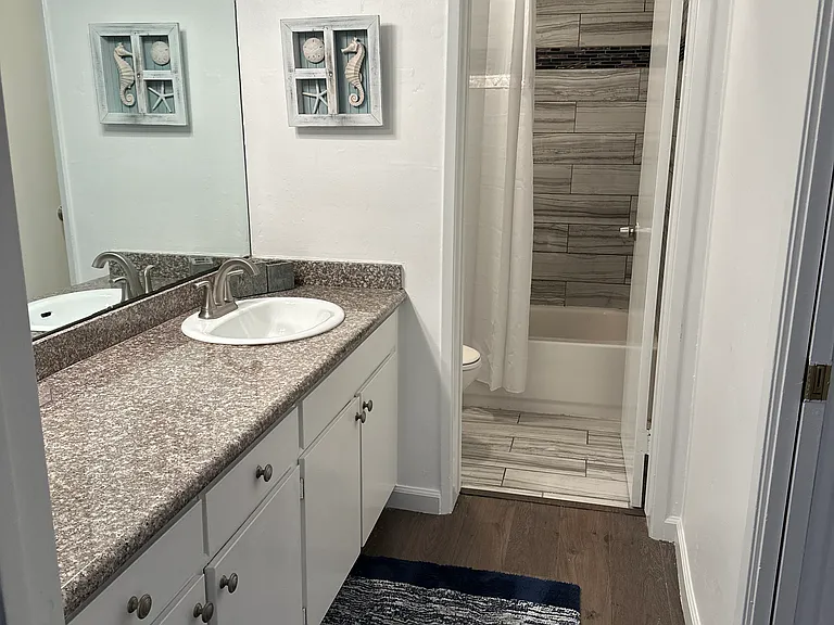 Bathroom - Vanity countertop and toilet room