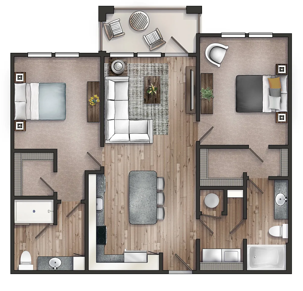 Floor plan Castalia I