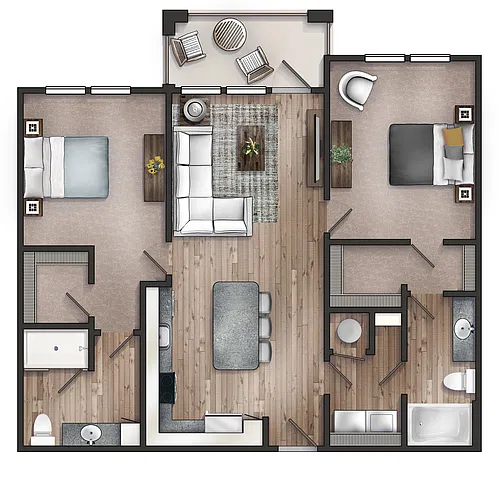 Floor plan Castalia I