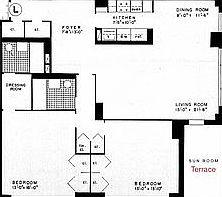 2nd image of 245 E 19th St APT 17L