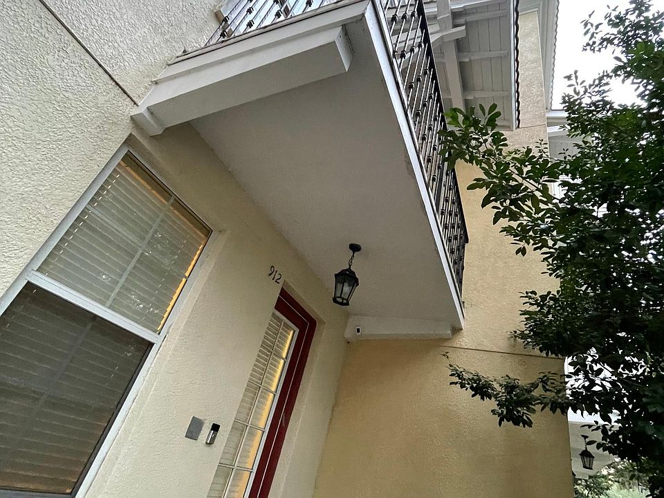 Front porch and balcony