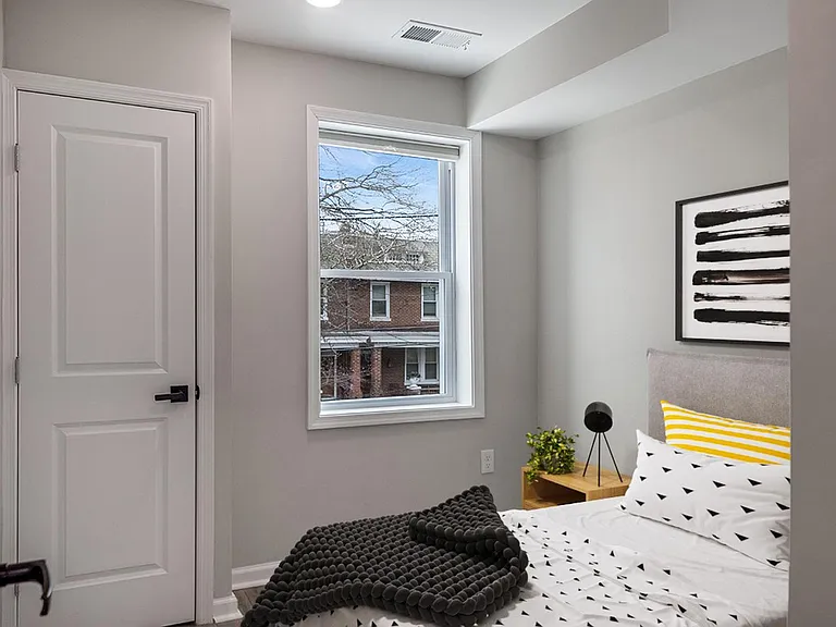 Bedroom 4. This image shows a virtually furnished space. Bedrooms come unfurnished.