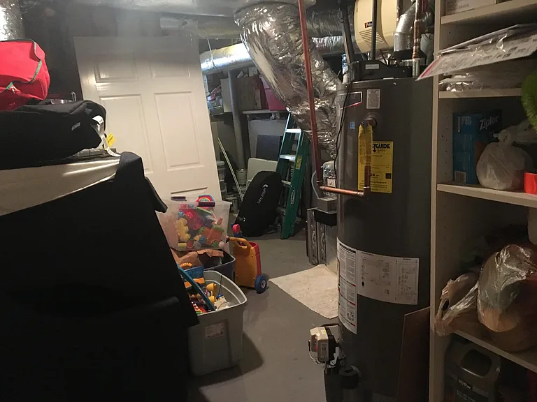 Basement storage