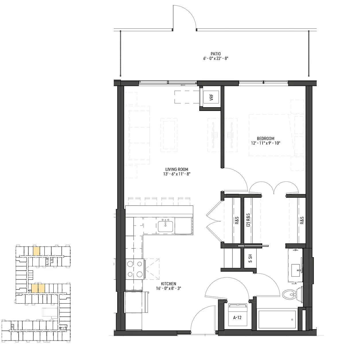 Floor plan Amherst - A2