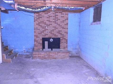 basement fireplace