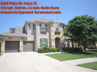 8364 Pitkin Rd, Frisco, TX 75036
