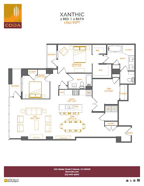 Floor plan Xanthic