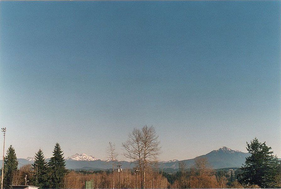 mountains to the east