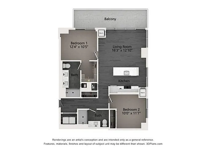 Floor plan B2