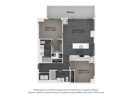 Floor plan B2