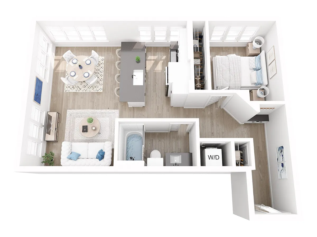Floor plan A8 A