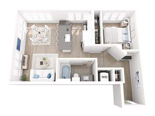 Floor plan A8 A