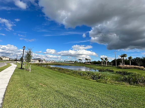 Beautiful pond as you enter Savanna lakes Community.