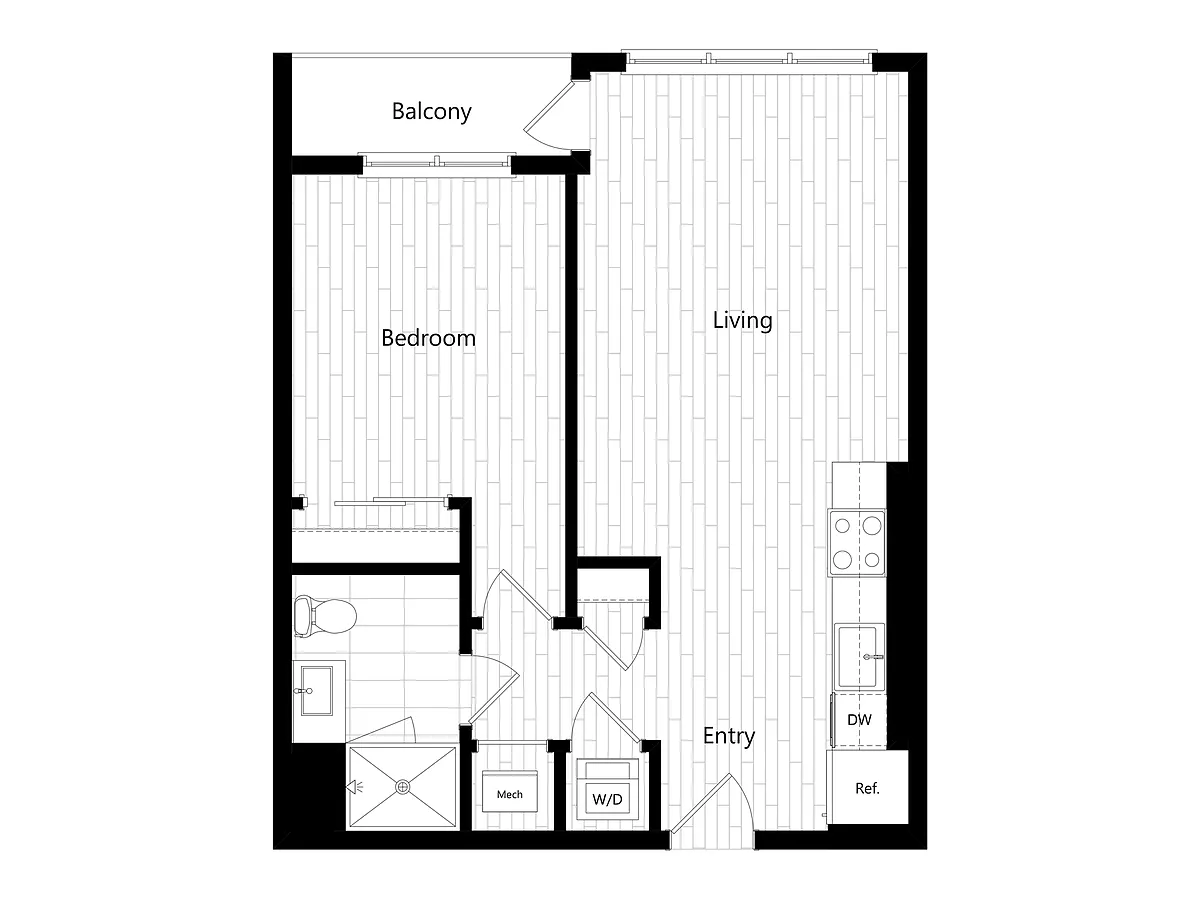 Floor plan A23