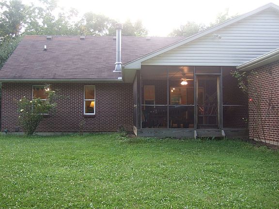 Screened in porch.