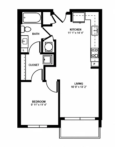 Floor plan A1B
