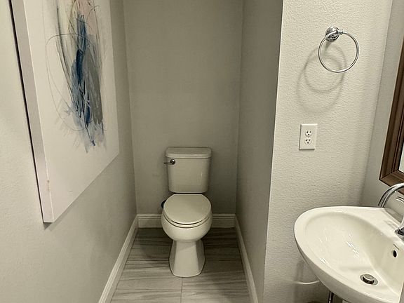 Downstairs half bath