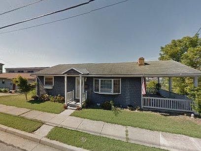 Exterior view. On-street parking.