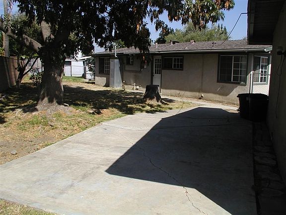 Rear Yard With RV Parking