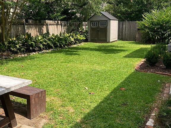 Backyard about 30 feet deep