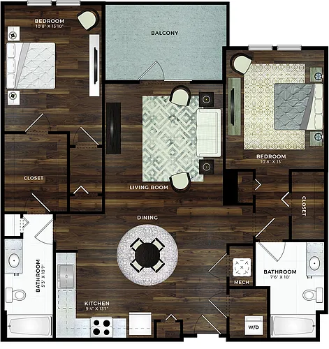 Floor plan B3