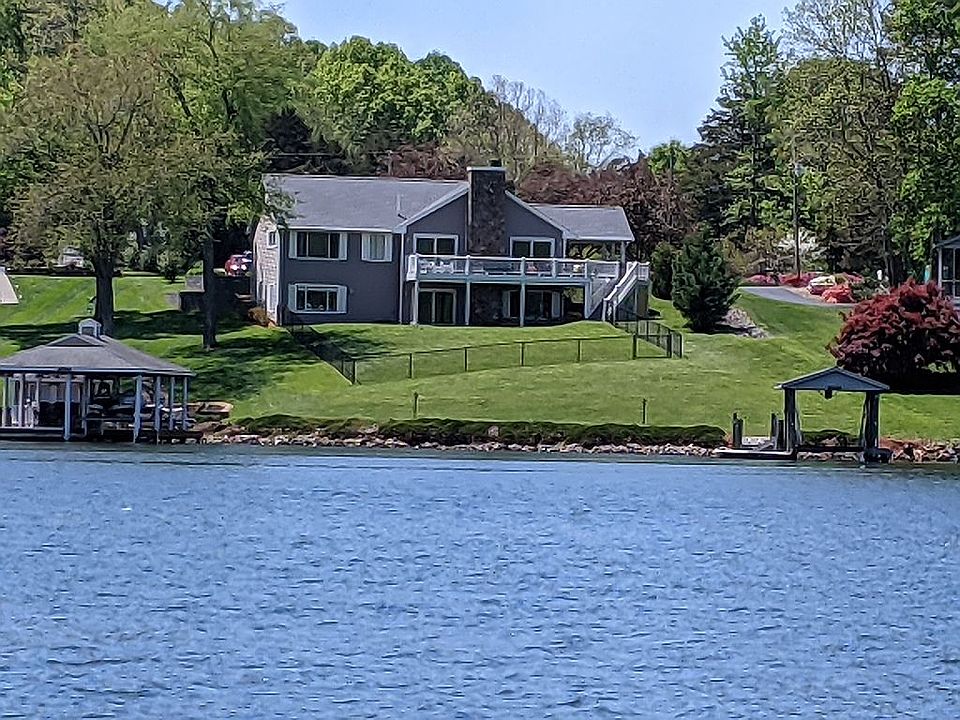 View of backside from lake