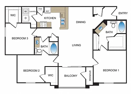 Floor plan C1