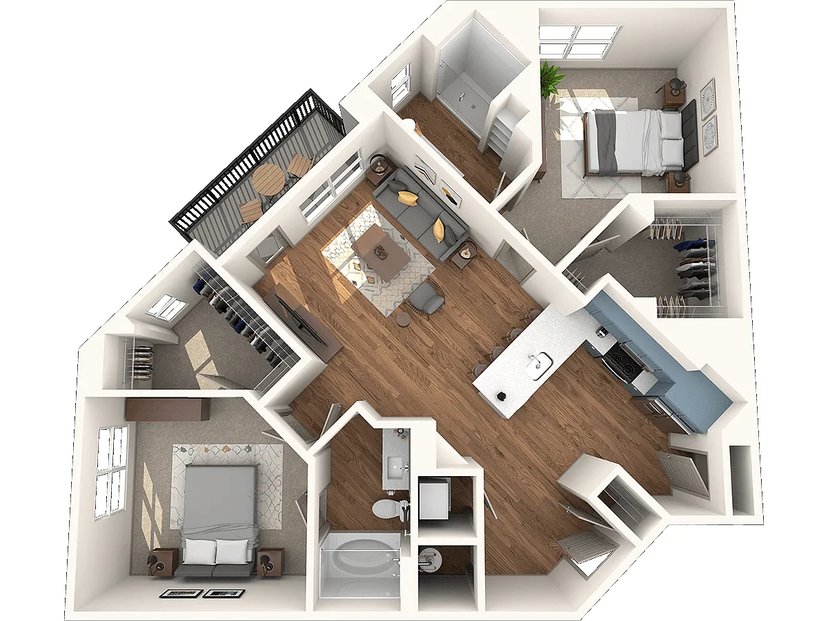 Floor plan 2E