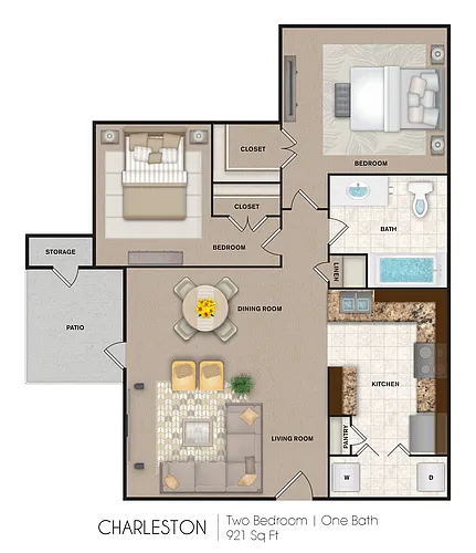 Floor plan Charleston