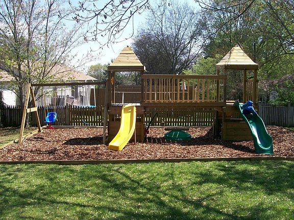 Beautiful Wooden Playset