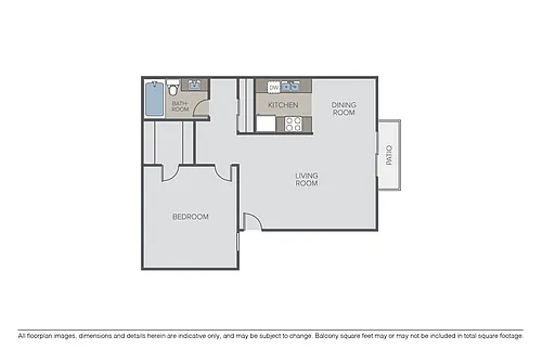 Floor plan Plan 1A