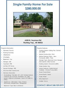 6345 N Seymour Rd, Flushing, MI, 48433