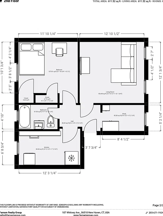 1 bed, 600 sqft, $1,595 — Photo 4