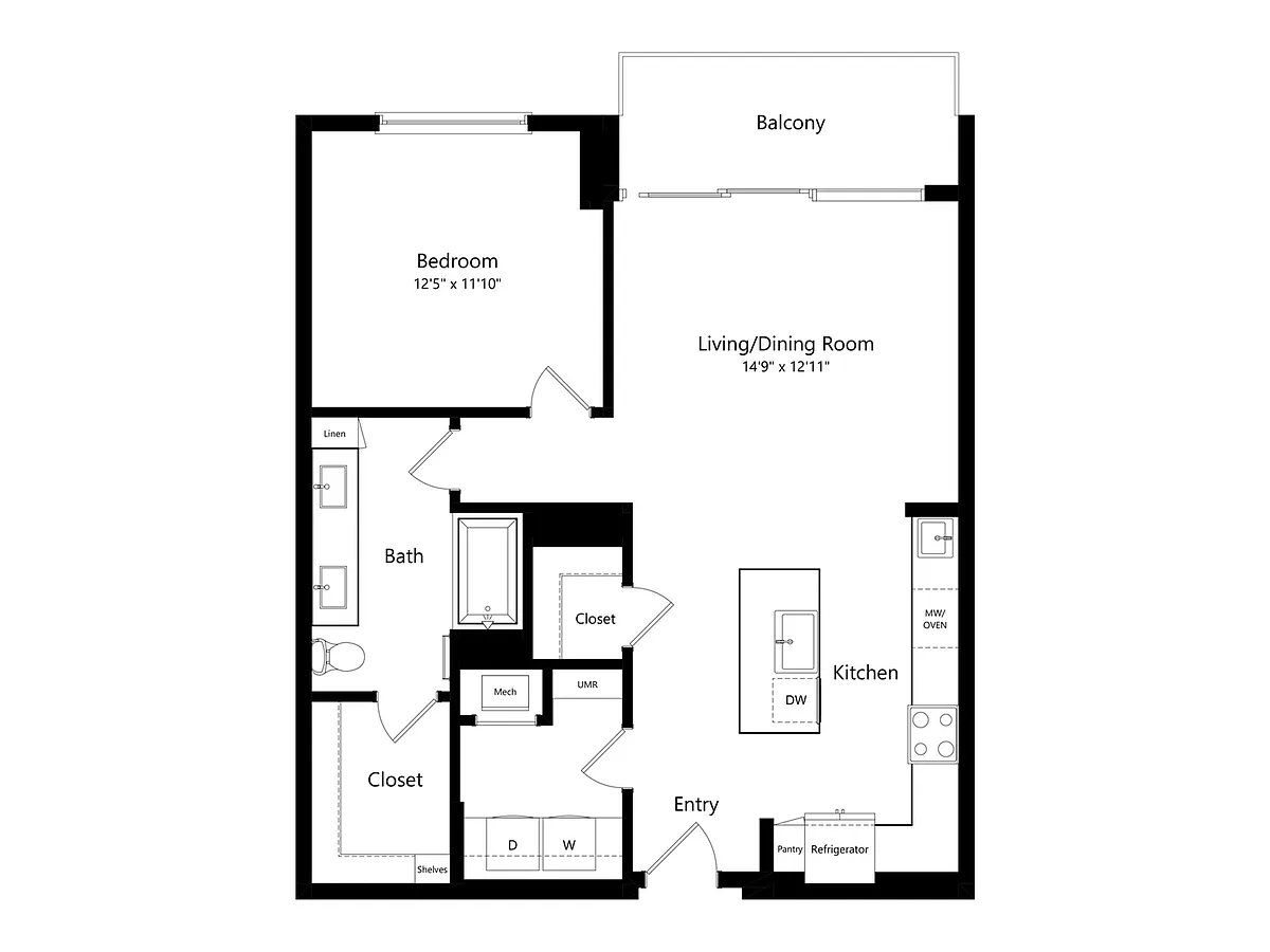 Floor plan A7
