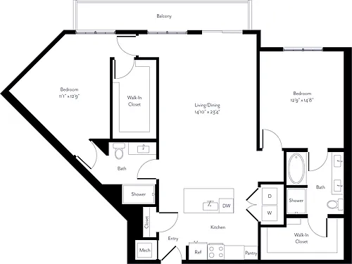 Floor plan Sea Breeze
