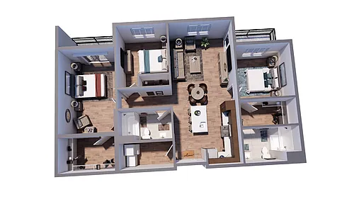 Floor plan AMBER